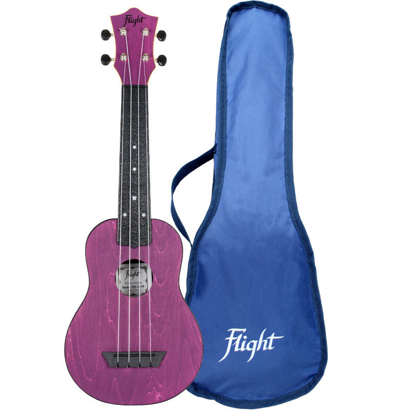 FLIGHT TUS35 ABS TRAVEL SOPRANO UKULELE PURPLE