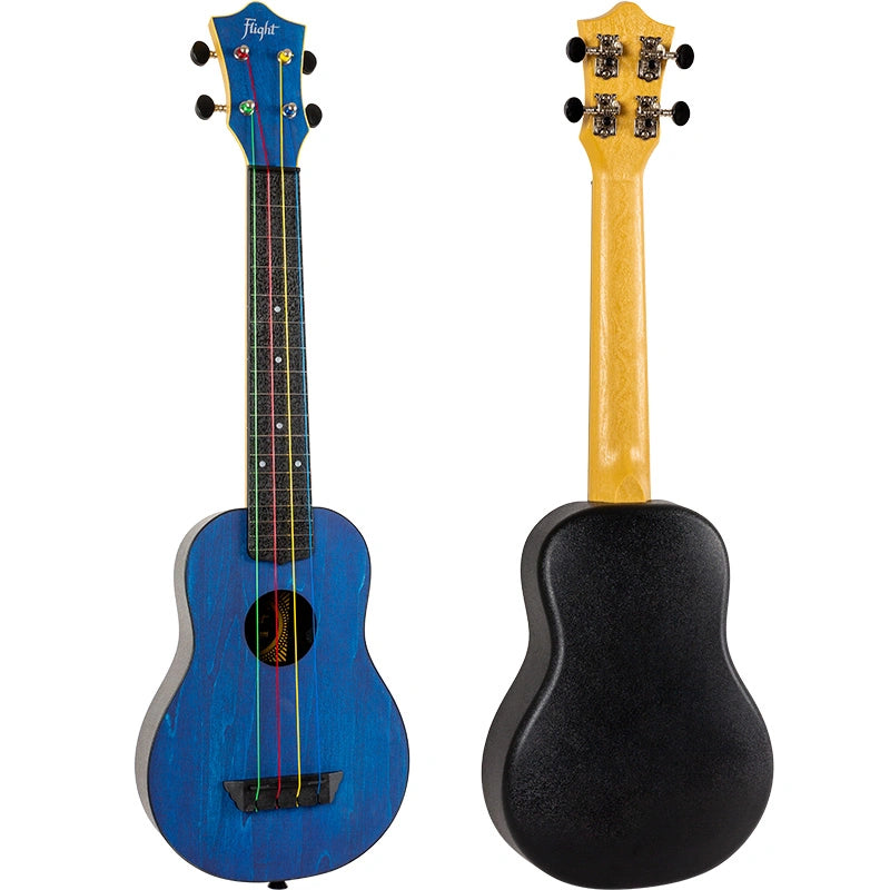 Flight Tusl-Kidz Acacia Concert Scale Soprano Travel Ukulele - Dark Blue