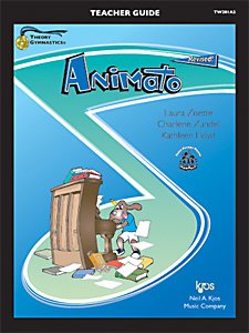 Theory Gymnastics Animato Teacher Guide - Neil A. Kjos Music Company