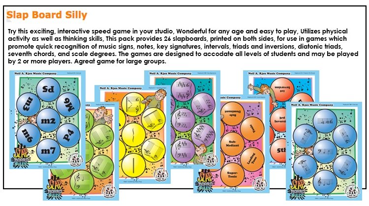 Slap Board Silly - Tcw Resources - Music Game - Neil A. Kjos Music Company - Image 2