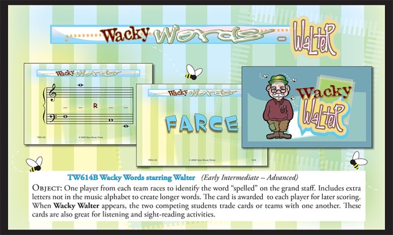 Wacky Words Starring Walter Theory Card Game - TCW Resources