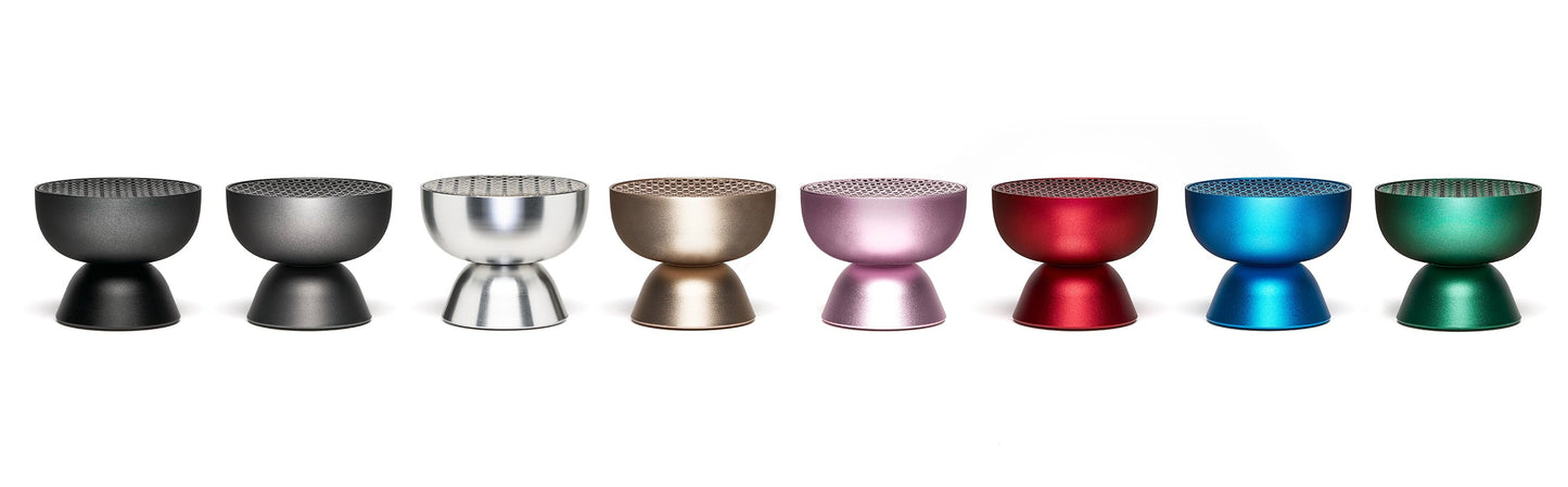 Lexon Tamo Infinitely Pairable Bluetooth Speaker - Silver Polish