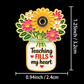 Sundry & Sound Co- Teaching Fills My Heart Flower Vase Enamel Pin