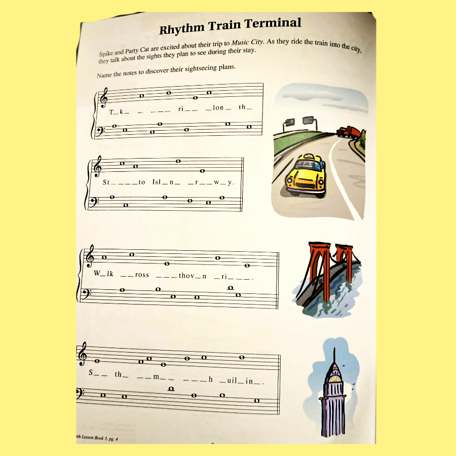 Hal Leonard Student Piano Library - Notespeller Level 3 Book