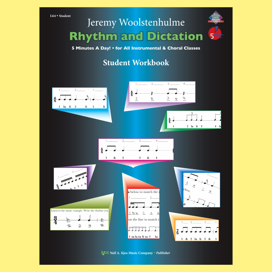 Rhythm And Dictation -  Student Workbook (Instrumental and Choral Classes)