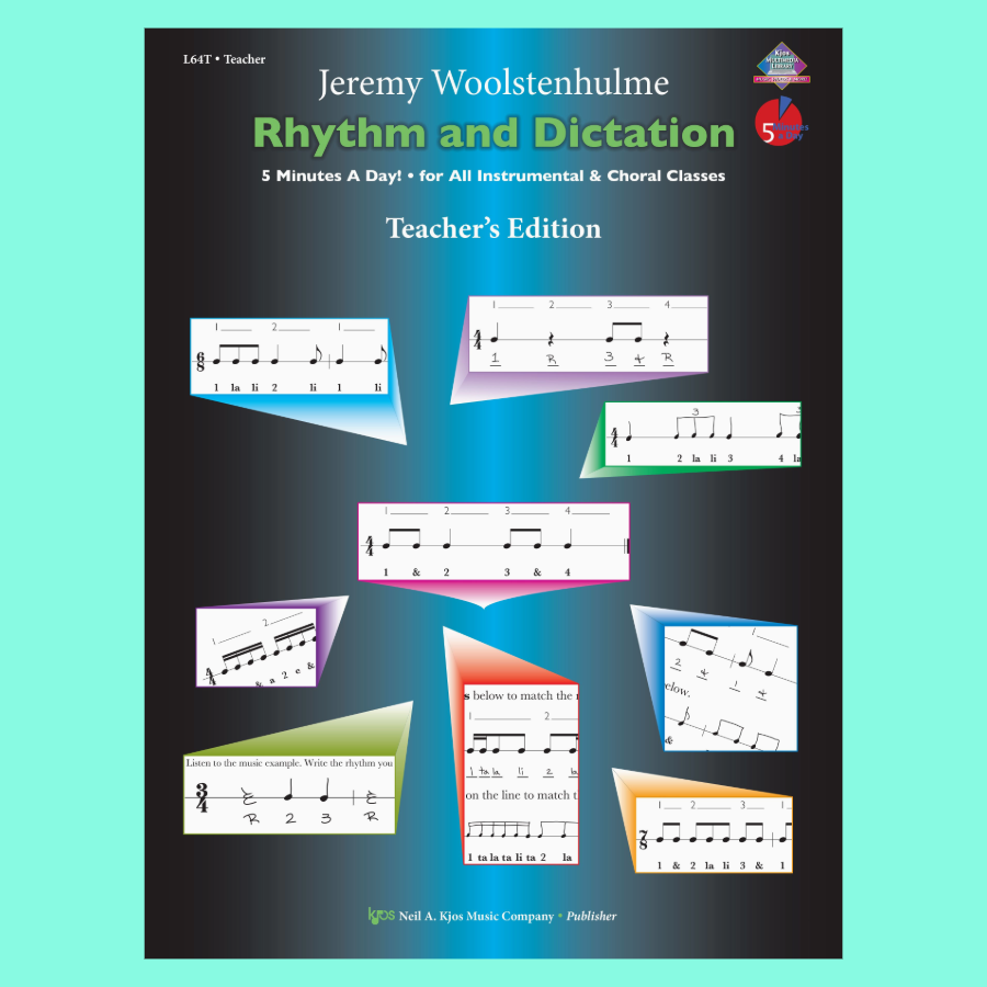Rhythm And Dictation -  Teached Edition Book (Instrumental and Choral Classes)