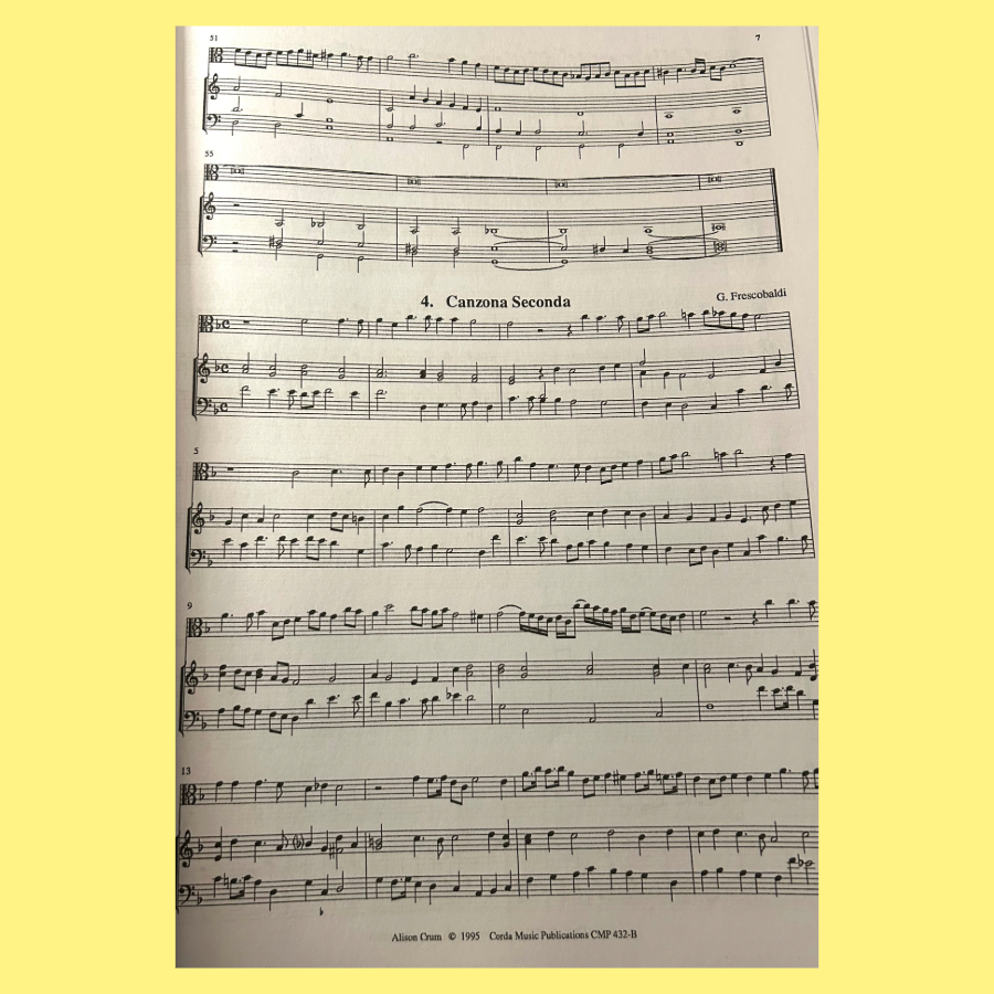 Alison Crum - Intermediate Solos for the Tenor Viol Book (17 Pieces)