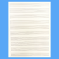 Peters 3 - Blank Music Manuscript Book (White) - References, Music Terms and 10 Staves