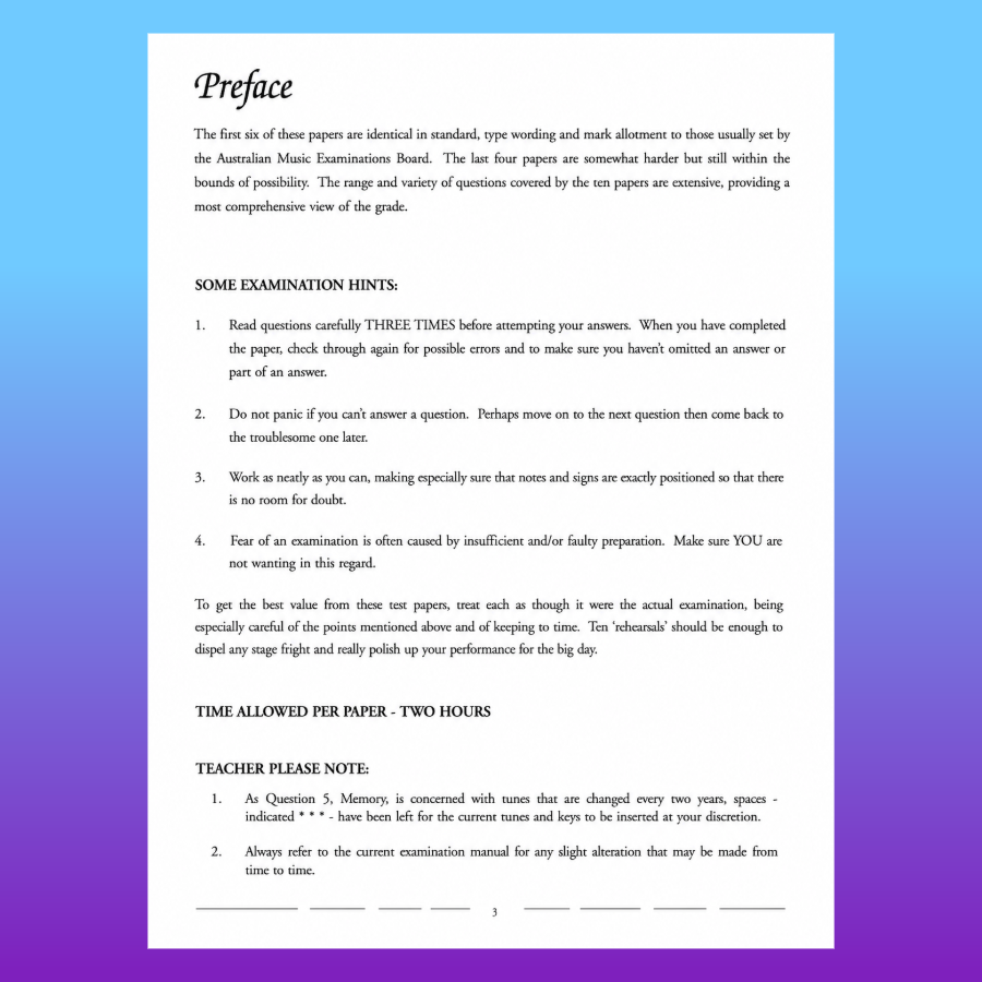 Orpheus Musicianship - Grade 2 Test Papers Book