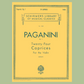 Paganini 24 Caprices Op. 1 Violin Solo Book