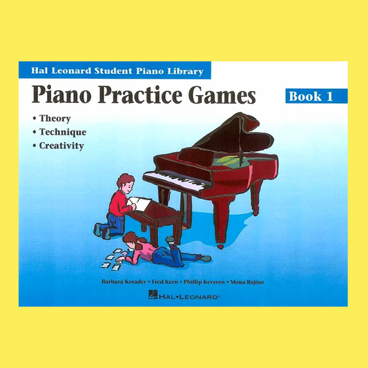 Hal Leonard Student Piano Library - Practice Games Level 1 Book with Audio