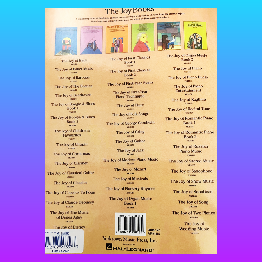 The Joy of Nursery Rhymes Piano Songbook (49 Songs)