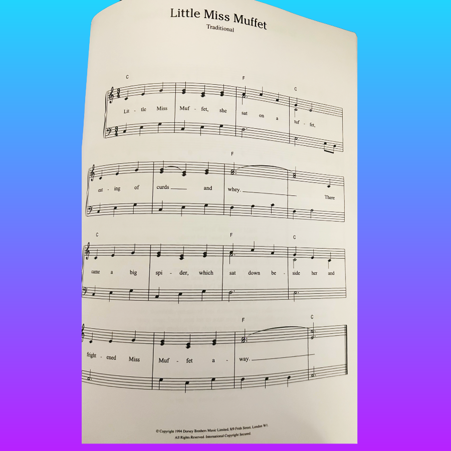 The Joy of Nursery Rhymes Piano Songbook (49 Songs)