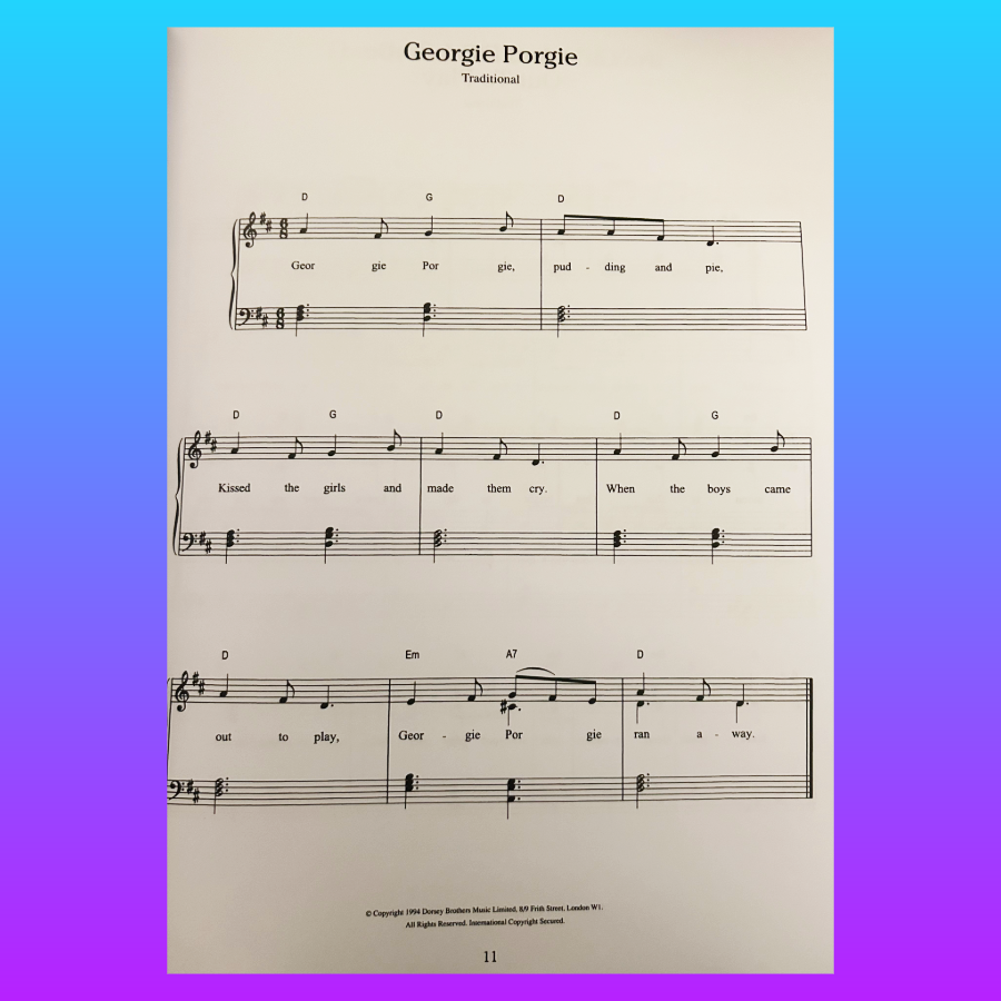 The Joy of Nursery Rhymes Piano Songbook (49 Songs)
