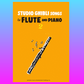 Joe Hisaishi  - Studio Ghibli Songs Volume 2 For Flute and Piano Book (Intermediate)