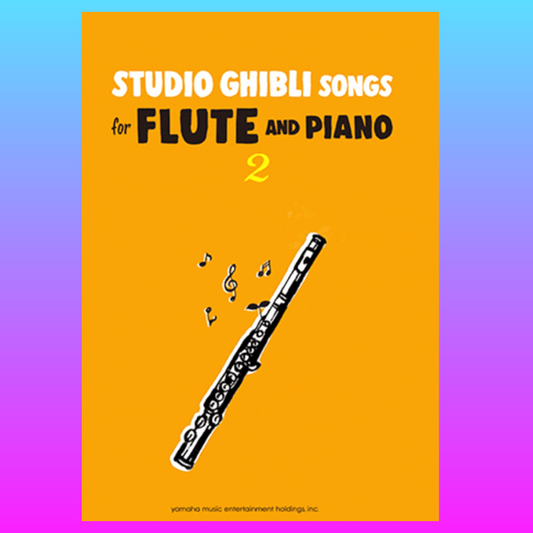 Joe Hisaishi  - Studio Ghibli Songs Volume 2 For Flute and Piano Book (Intermediate)