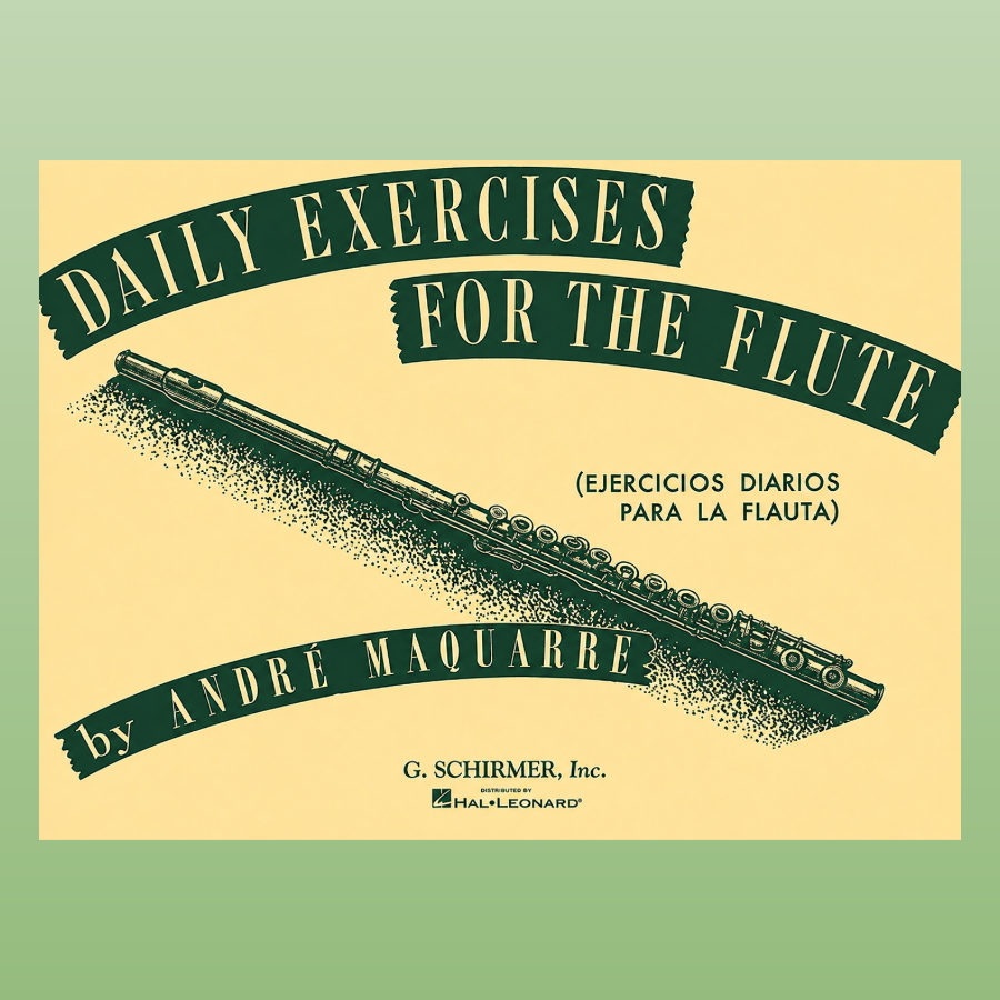 Daily Exercises For The Flute Book