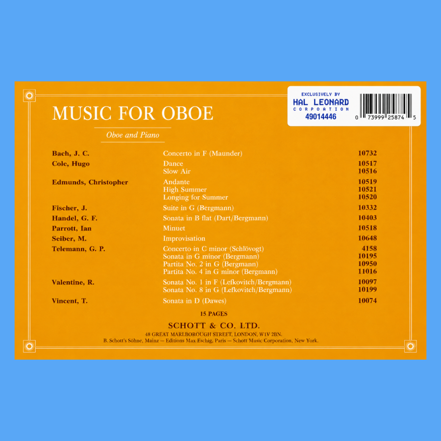 Adrian Beaumont - Preliminary Exercises for the Oboe Book