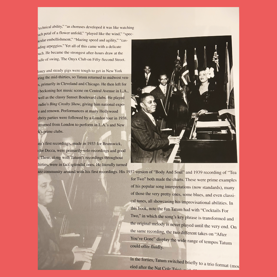 The Art Tatum Collection Artist Piano Transcription Book