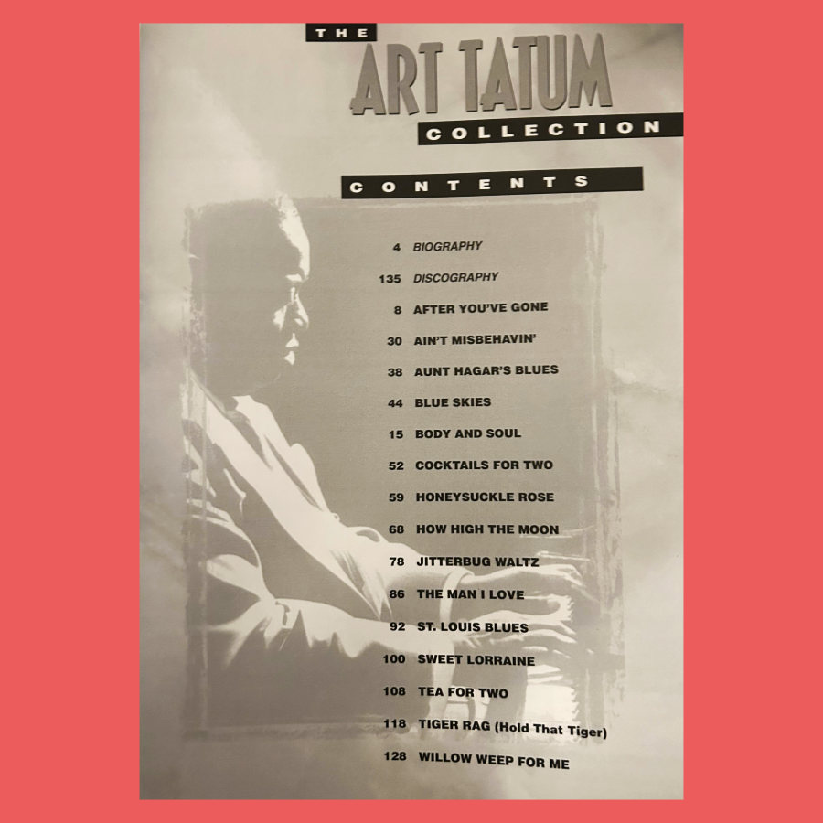 The Art Tatum Collection Artist Piano Transcription Book