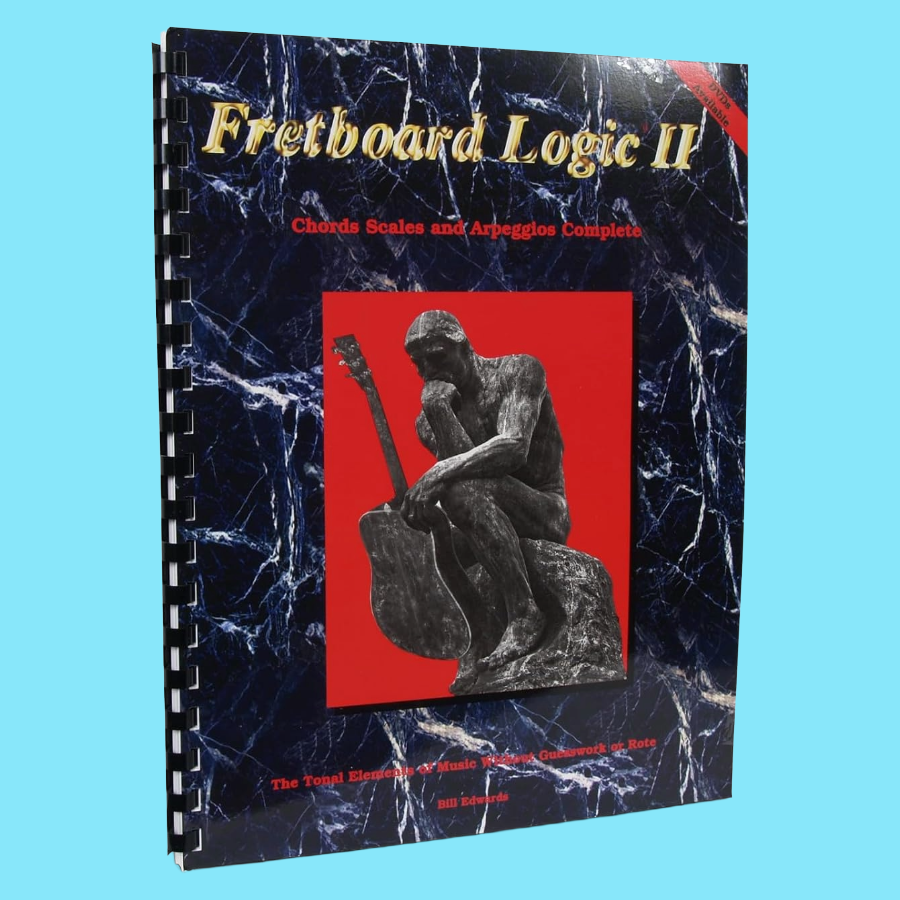 Fretboard Logic - Book 2  Chords, Scales and Arpeggios Complete (Comb Bound)