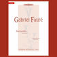 Gabriel Faure - Barcarolles For Piano Solo Book (Urtext Edition)