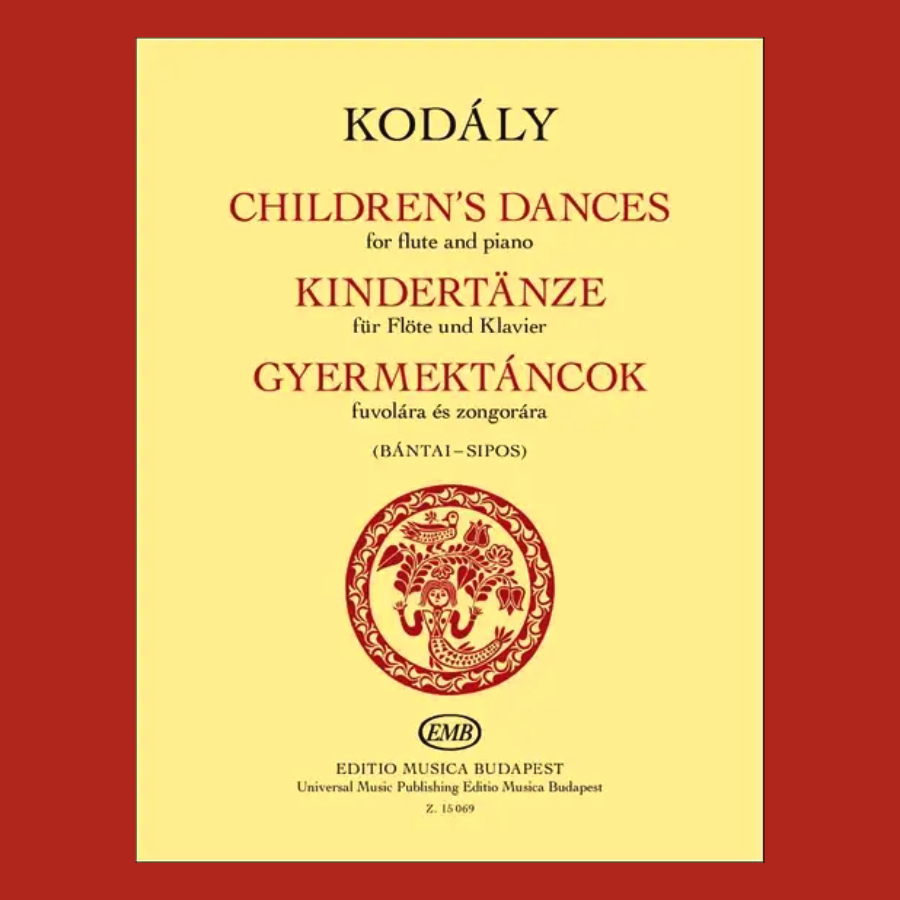 Zoltan Kodaly - Childrens Dances for Flute and Piano Book
