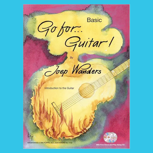 Joep Wanders- Go For Guitar Basic Book and CD