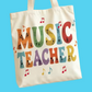 Music Teacher Tote Carry Bag (40cm x 35cm)