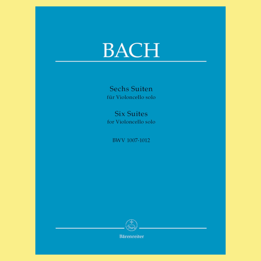 J.S Bach - 6 Suites BWV 1007-1012 Cello Solo Book