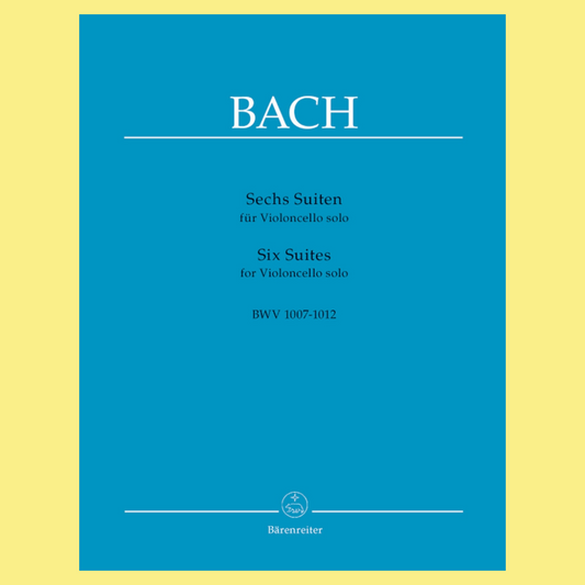 J.S Bach - 6 Suites BWV 1007-1012 Cello Solo Book
