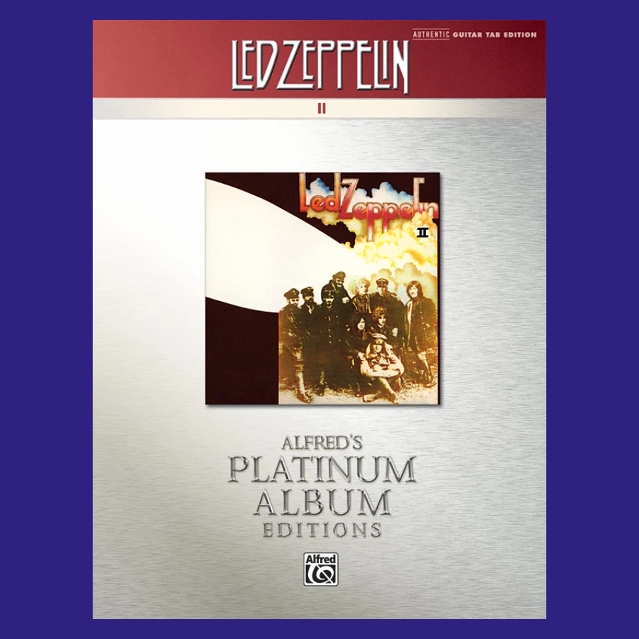 Led Zeppelin - II  Guitar Tab Platinum Album Edition Book