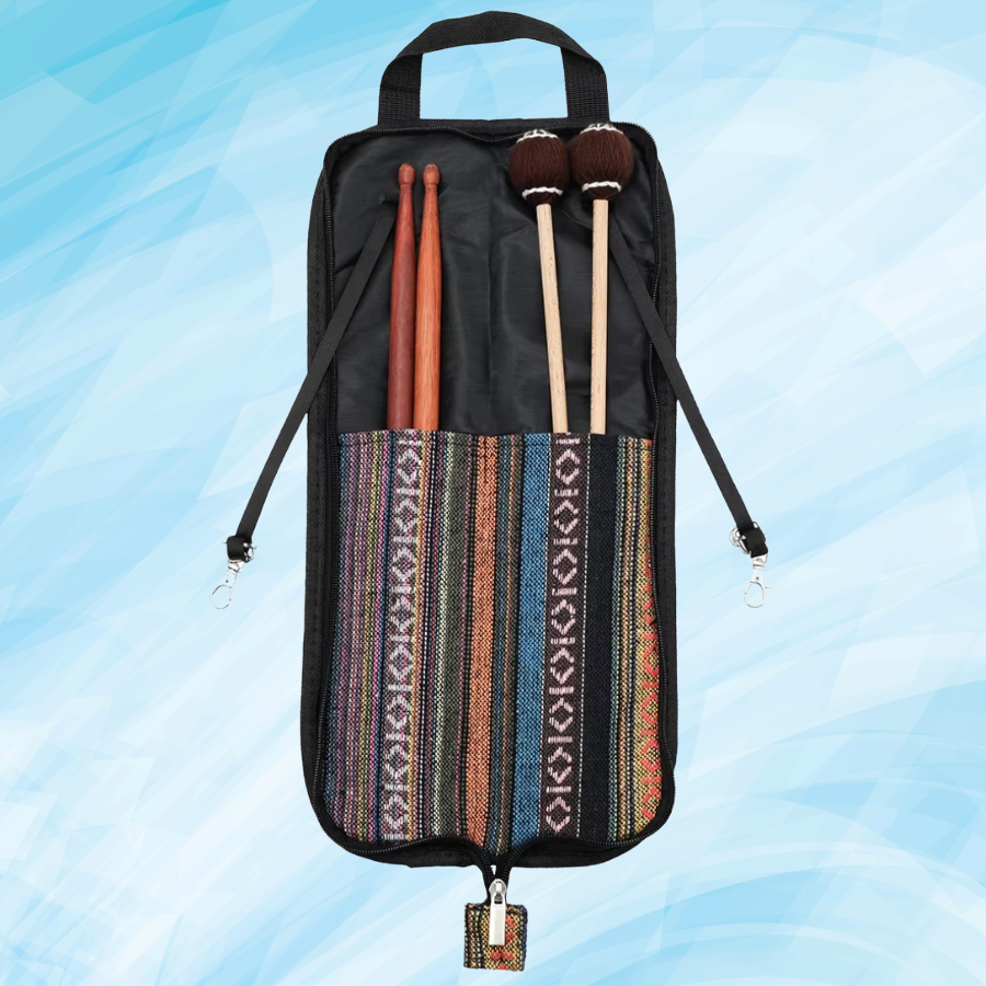 Oxford Cloth Drumstick & Mallet Bag – Woven Stripe