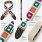 Bohemian Square Crochet Weave Guitar/Bass/Ukulele Strap