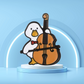 ConDUCKtor and the Duck Pond Philharmonic - Enamel Pin Set (6 Pins)
