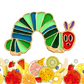 The Hungry Caterpillar and Strawberry - Enamel Pin Set