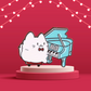 Composer Kitty - Enamel Piano Pin