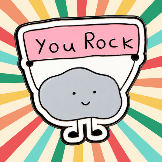 'You Rock' Enamel Pin