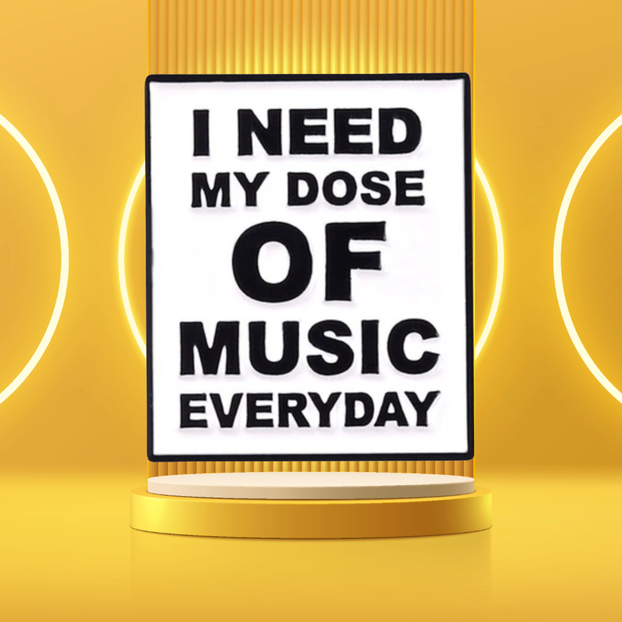 Dose of Music - Enamel Pin