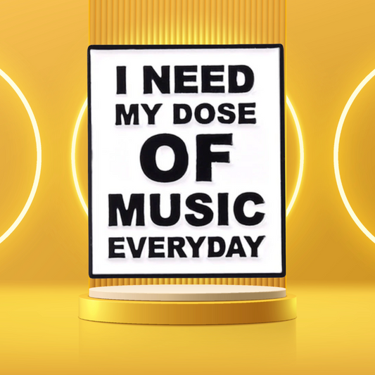 Dose of Music - Enamel Pin