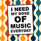 Dose of Music - Enamel Pin