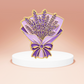 Lavender Bouquet Enamel Pin