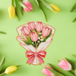 Tulip Bouquet Enamel Pin