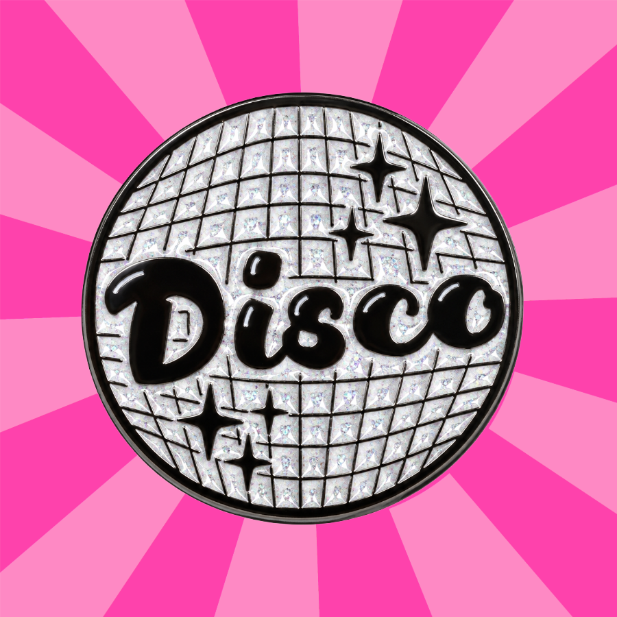 Shiny Disco Ball -  Enamel Pin