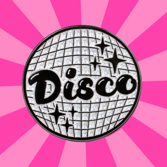 Shiny Disco Ball -  Enamel Pin