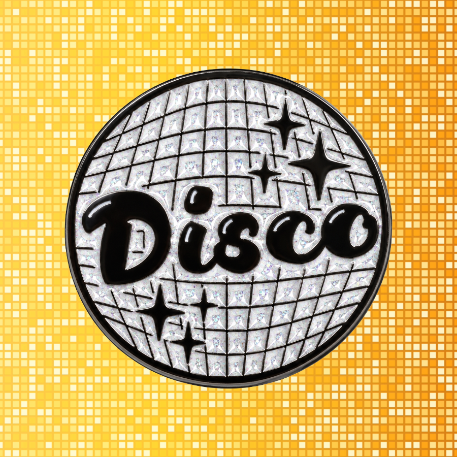 Shiny Disco Ball -  Enamel Pin