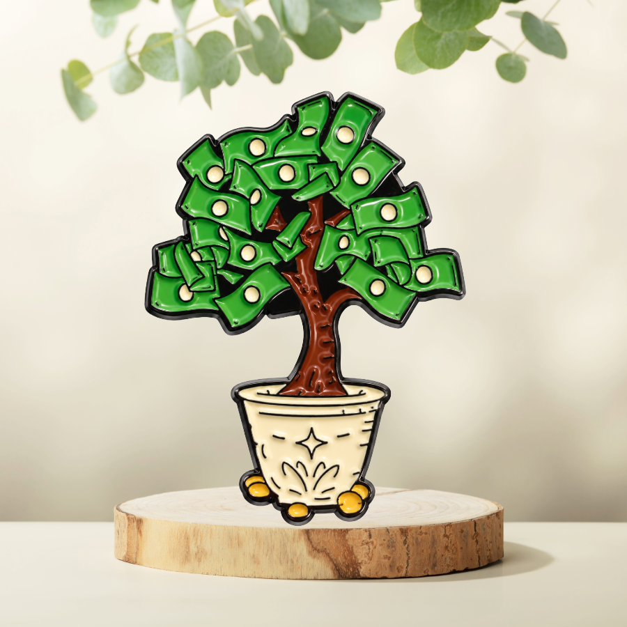 Money Tree -  Enamel Pin