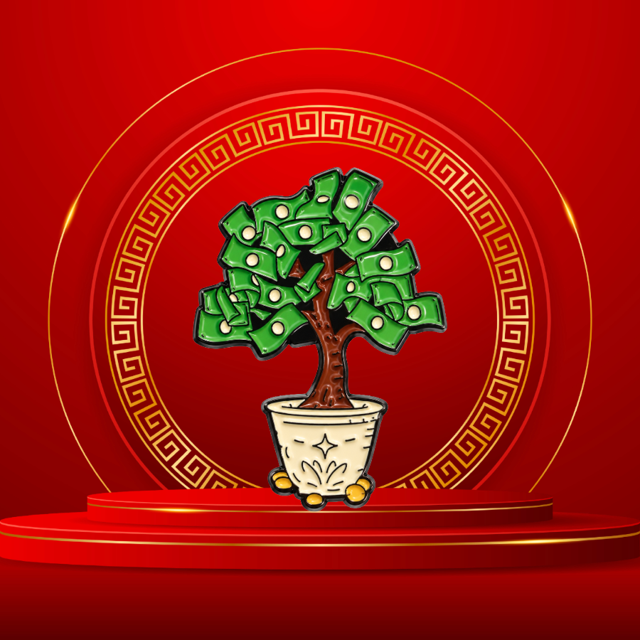 Money Tree -  Enamel Pin