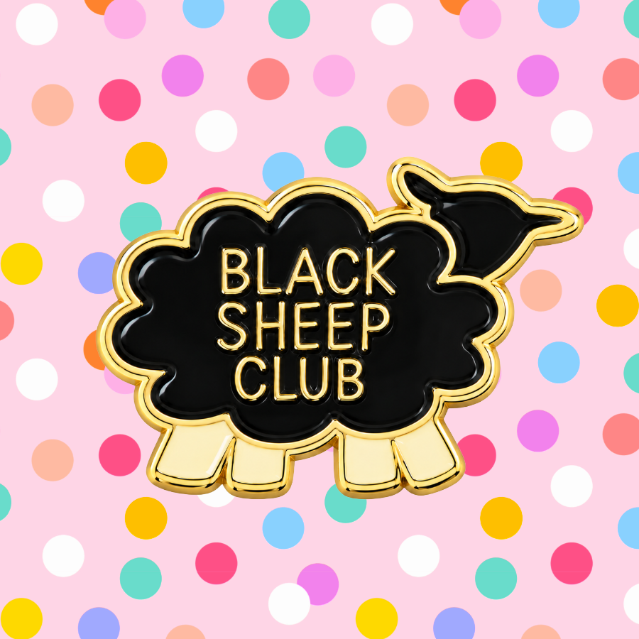 Black Sheep Club -  Enamel Pin