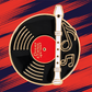 Vinyl Record and Recorder - Enamel Pin